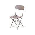 Compact Folding Chair with Ergonomic Backrest and Sleek Design
